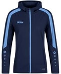 Jako Kapuzenjacke Power marine/skyblue 34