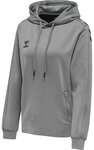 Hummel hmlCORE XK POLY SWEAT HOODIE WOMAN - GREY MELANGE - XS