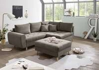 Alice Ecksofa von Ed Exciting Design &ndash; Beidseitig Bestellbares Sofa mit Hocker in