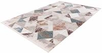 Teppich Akropolis 225 Grau / Lachsrosa 80cm x 150cm | Vintage-Teppich