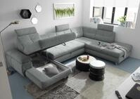 Wohnlandschaft Alba von ED Exciting Design mit Schlaffunktion &amp; Bettkasten...