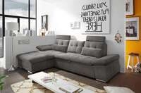 ED Exciting Design Nalo &ndash; Modernes Schlafsofa mit Bettkasten, verstellbaren
