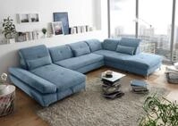 Wohnlandschaft Melfi von Ed Exciting Design &ndash; Modernes U-Form Sofa mit