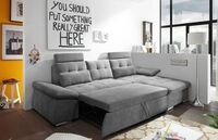 ED Exciting Design Nalo &ndash; Modernes Schlafsofa mit Bettkasten, verstellbaren