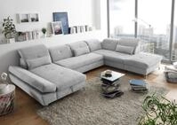 Wohnlandschaft Melfi von Ed Exciting Design &ndash; Modernes U-Form Sofa mit