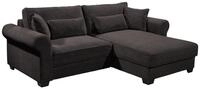 Kleines Ecksofa mit Schlaffunktion und Bettkasten "Angelina" - Beidseitig