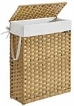 W&auml;schekorb 55 L aus synthetischem Rattan
