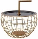 Beistelltisch Art Deco 555 Schwarz