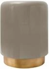 Beistelltisch Art Deco 375 Taupe