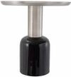 Beistelltisch Art Deco 725 Schwarz / Silber
