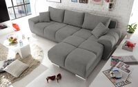 Ed Exciting Design Sofa Anton mit Schlaffunktion &amp; Bettkasten in verschiedenen