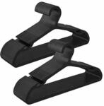 Kleiderb&uuml;gel Kunststoff 50er Set 41,7 cm breit tintenschwarz