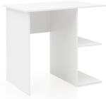 Computertisch WL5.757 Wei&szlig; Schreibtisch 82 x 60 x 76 cm