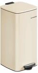 M&uuml;lleimer 30 Liter aus Stahl sandbeige