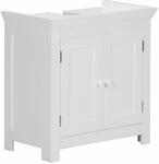 Design Waschbeckenunterschrank WL1.350 Badunterschrank mit 2 T&uuml;ren Wei&szlig;