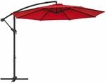 Sonnenschirm &Oslash; 300 cm mit St&auml;nder UV-Schutz bis UPF 50+