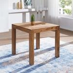 Esstisch MUMBAI Massivholz Sheesham 80 cm Esszimmer-Tisch Holztisch Design