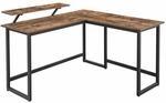 L-f&ouml;rmiger Computertisch