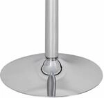 Stehtisch Bistrotisch rund Glasplatte Farbe Silber Bartisch Design