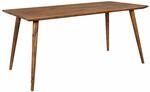Esszimmertisch REPA 160 x 80 x 76 cm Sheesham rustikal Massiv-Holz