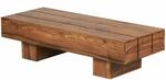 Couchtisch LUCCA Massiv-Holz Sheesham 120cm breit Design Wohnzimmer-Tisch