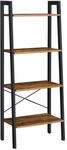 Industrie-Design Leiterregal 4 Ablagen