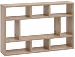 Wandregal WL5.809 Sonoma Eiche 75x51x16 cm Holz H&auml;ngeregal Modern