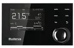 Buderus Logamatic RC310 schwarz DE,AT,LU System-Bedieneinheit, mit Au&szlig;enf&uuml;hler T...