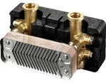 OV W&auml;rme&uuml;bertrager Regumat 30 Platten bis 28 kW m. Anschlussarmatur - 7747425656...