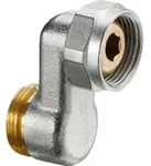 OV HK-Ausgleichsverschraubung G 3/4 x G 3/4 &Uuml;M, Messing vernickelt - 7738301300...