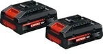 Bosch EXPERT 2 &times; EXBA18V-40 Akkupack- 1600A03738