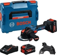 Bosch 06019M6101, Bosch EXWX18V-15S Akku-Winkelschleifer X-LOCK Set - 06019M6101
