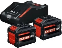 Bosch 1600A0373Z, Bosch Akku-Starter Set (2xEXBA18V-150,EXAL18V-160 C) -...