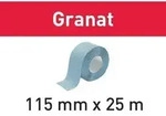 FESTOOL Schleifrolle 115x25m P100 GR Granat