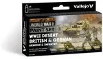 Vallejo Model Color: WWII Desert British & German Armour & Infantry