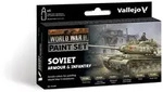 Vallejo Model Color: WWII Paint Set Soviet Armour & Infantry