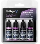 Vallejo True Metallix Metal PAINT SET Amethyst Purple