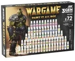 AK Wargame Paint It All Box 72 Colors 3Gen