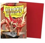 Dragon Shield: Ruby - Matte Sleeves - Standard Size