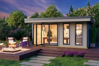 Lasita Maja 41338, Lasita Maja Domeo 8 Gartenhaus Blockhaus 44 mm, 500 x 400,