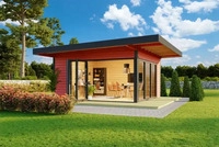 Lasita Maja 7015641008, Lasita Maja Domeo 9 Gartenhaus Blockhaus 70 mm mit