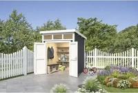 Lasita Maja 2851296004, Lasita Maja Kibo 1 Holz-Gartenhaus Blockhaus 28mm, 200x200,