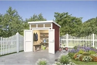 Lasita Maja 2851296008, Lasita Maja Kibo 1 Holz-Gartenhaus Blockhaus 28mm, 200x200,