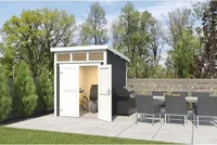 Lasita Maja 2851396004, Lasita Maja Kibo 2 Holz-Gartenhaus Blockhaus 28mm, 200x250,