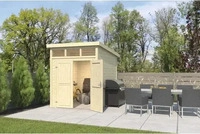 Lasita Maja 2851396, Lasita Maja Kibo 2 Holz-Gartenhaus Blockhaus 28mm, 200x250,