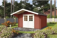 Lasita Maja 3420296008, Lasita Maja Viljandi 34 Holz-Gartenhaus Blockhaus 34mm,
