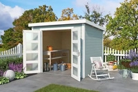 Lasita Maja 2846296, Lasita Maja Zambezi 3 Holz-Gartenhaus Blockhaus 28mm,...