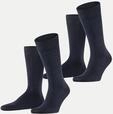 Falke Socken 2er-Pack Blau 39-42