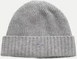 Gant Beanie Shield mit Rippstrick Grau 