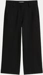 Marc O'Polo Wide-Leg Hose Schwarz 34
